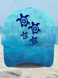 🔥Buy 3 Get 10% Off🔥Unisex Resort Turtle Print Hat