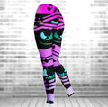 WARNING TATTOOED GIRL JACK SKELLINGTON COMBO HOODIE AND LEGGINGS