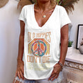 Old Hippies Don't Die Creative Printed Graphic Tees