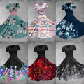 4 DRESSES