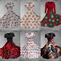 4 DRESSES