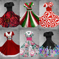 4 DRESSES