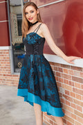 High-low Lace Vintage Dress