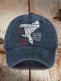 Retro Southeast Strong When You Go Through Deep Waters, I Will Be With You Isaiah 43:2 Tennessee Georgia, South Carolina, North Carolina, , Virginia, Florida Print Baseball Cap