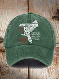 Retro Southeast Strong When You Go Through Deep Waters, I Will Be With You Isaiah 43:2 Tennessee Georgia, South Carolina, North Carolina, , Virginia, Florida Print Baseball Cap