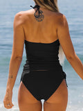 Jack Daniel's Halter Tankini Set