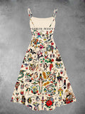 Women's Vintage Sailor Jerry Traditional Tattoo Two-Piece Dress