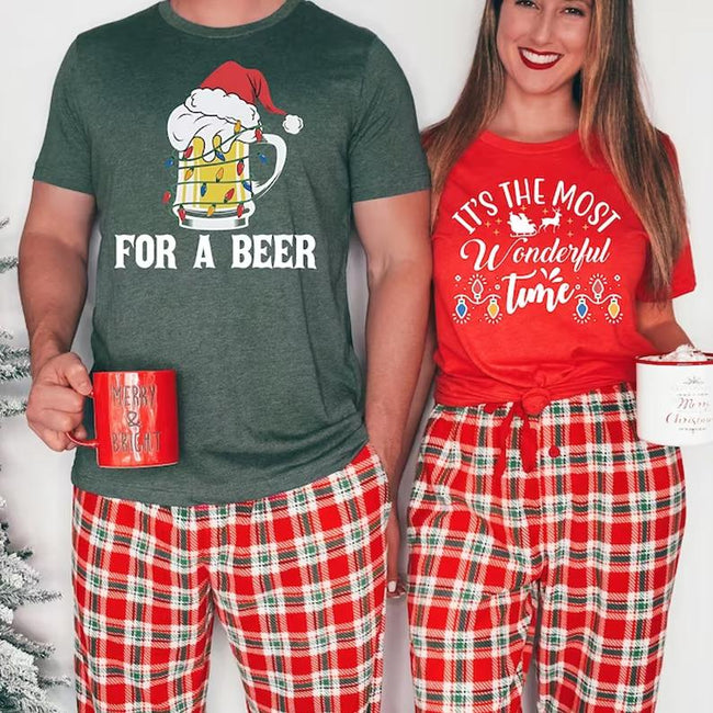 It's The Most Wonderful Time Couple Matching T-Shirt