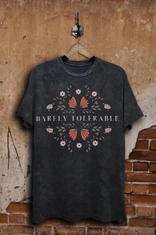 Vintage Flower Print Unisex Classic T-shirt