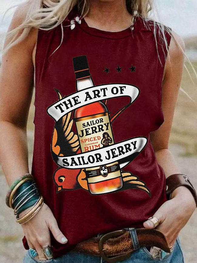 The Art Of Sailor Jerry Tank Top