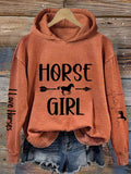 🔥Buy 3 Get 10% Off🔥Women's Heartbeat Horse Lover Casual Hoodie