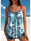 Women's Swimwear Tankini 2 Piece Plus  Size