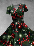 Women's  Christmas  Art Print Casual Dress