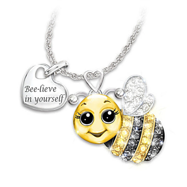 Bee Yourself Crystal Necklace