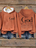 🔥BUY 3 GET 15% OFF🔥Women's God Is Still Writing Your Story Print Hoodie