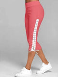 Fashion Lace-up Elastic Sports Pants