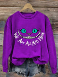 Halloween  Women's Printed Long Sleeve Sweatshirt