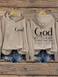 🔥BUY 3 GET 15% OFF🔥Women's God Is Still Writing Your Story Print Hoodie