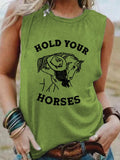 Women's Retro Cowgirl Tank Top