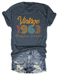 Vintage 60th Birthday T-Shirt