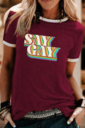 Florida It's OK To Say Gay T-Shirt Blouse