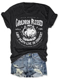 Nesta Archeron ACOTAR Cauldron Blessed Lady Death Band T-Shirt