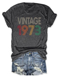 1973 Vintage 50th Birthday T-Shirt