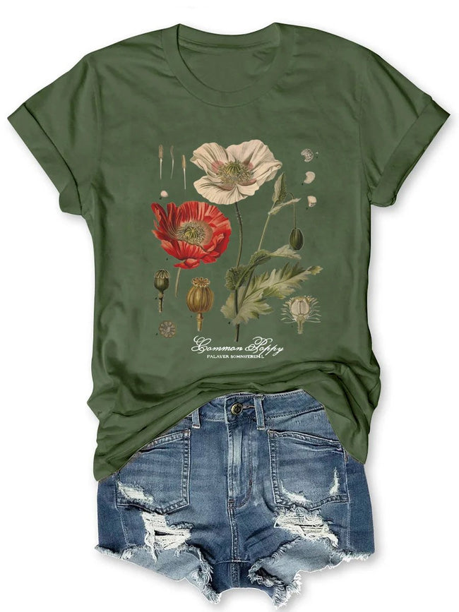 Vintage Poppy T-Shirt