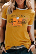 Veuve Clicquot Champagne T-Shirt Blouse