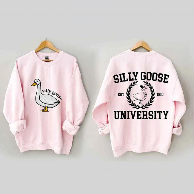 Silly Goose University Casual Sweatshirt