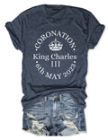 King Charles III Coronation T-Shirt