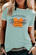 Veuve Clicquot Champagne T-Shirt Blouse