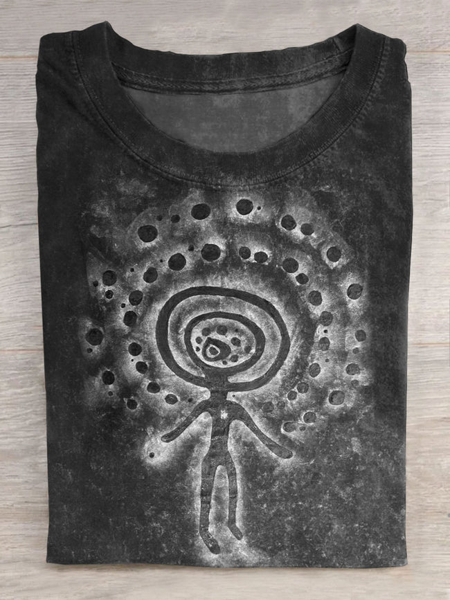 Petroglyphs art Print T-shirt