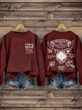 I Solemnly Swear That I Am Up To No Good The Marauders Map Print Casual Sweatshirt