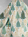 Women's Christmas Gift Christmas Tree Print Design Maxi Dress