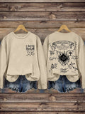 I Solemnly Swear That I Am Up To No Good The Marauders Map Print Casual Sweatshirt