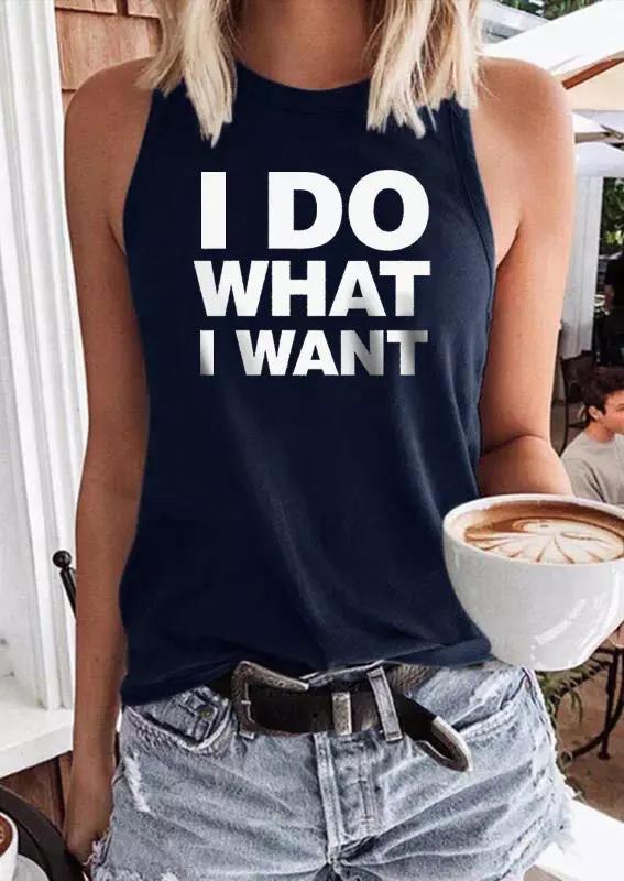 Women's I Do What I Want Tank Top