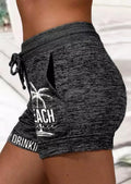 Day Drinkin' Beach Coconut Tree Shorts