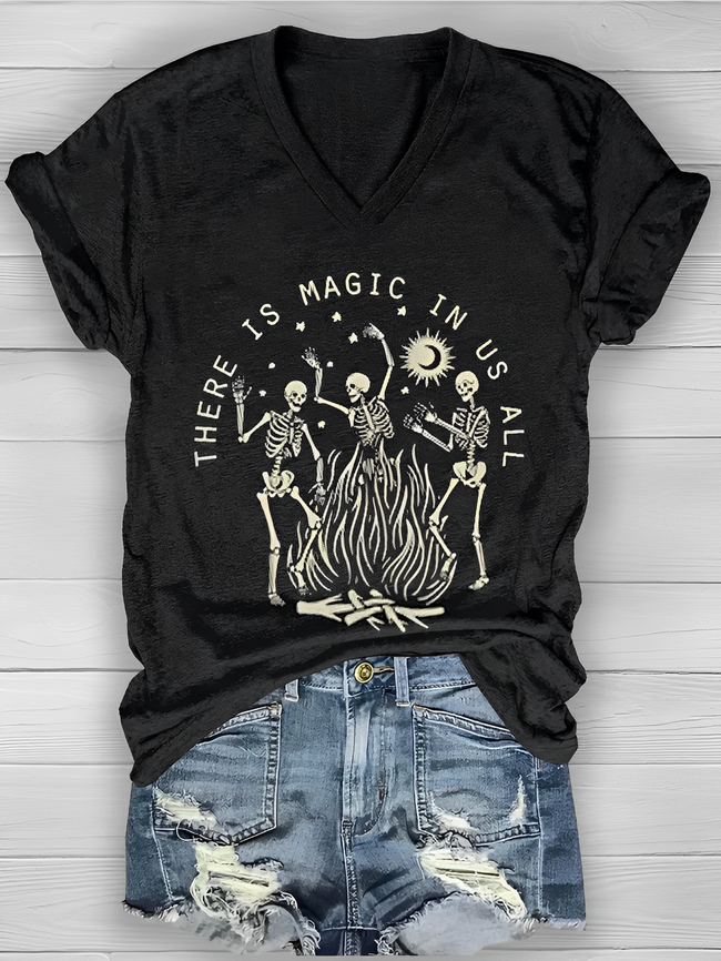 There Is Magic In Us All Crew Neck T-shirt