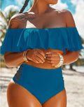 Tankini 2 Piece Plus Size Bathing Sports Swimwear